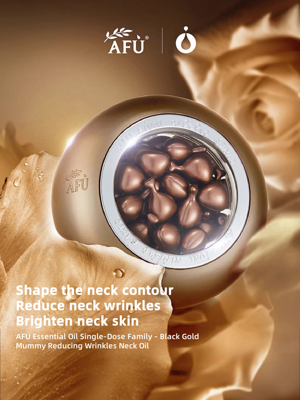 AFU Mummy Reducing Wrinkles Neck Oil 0.35ml*21