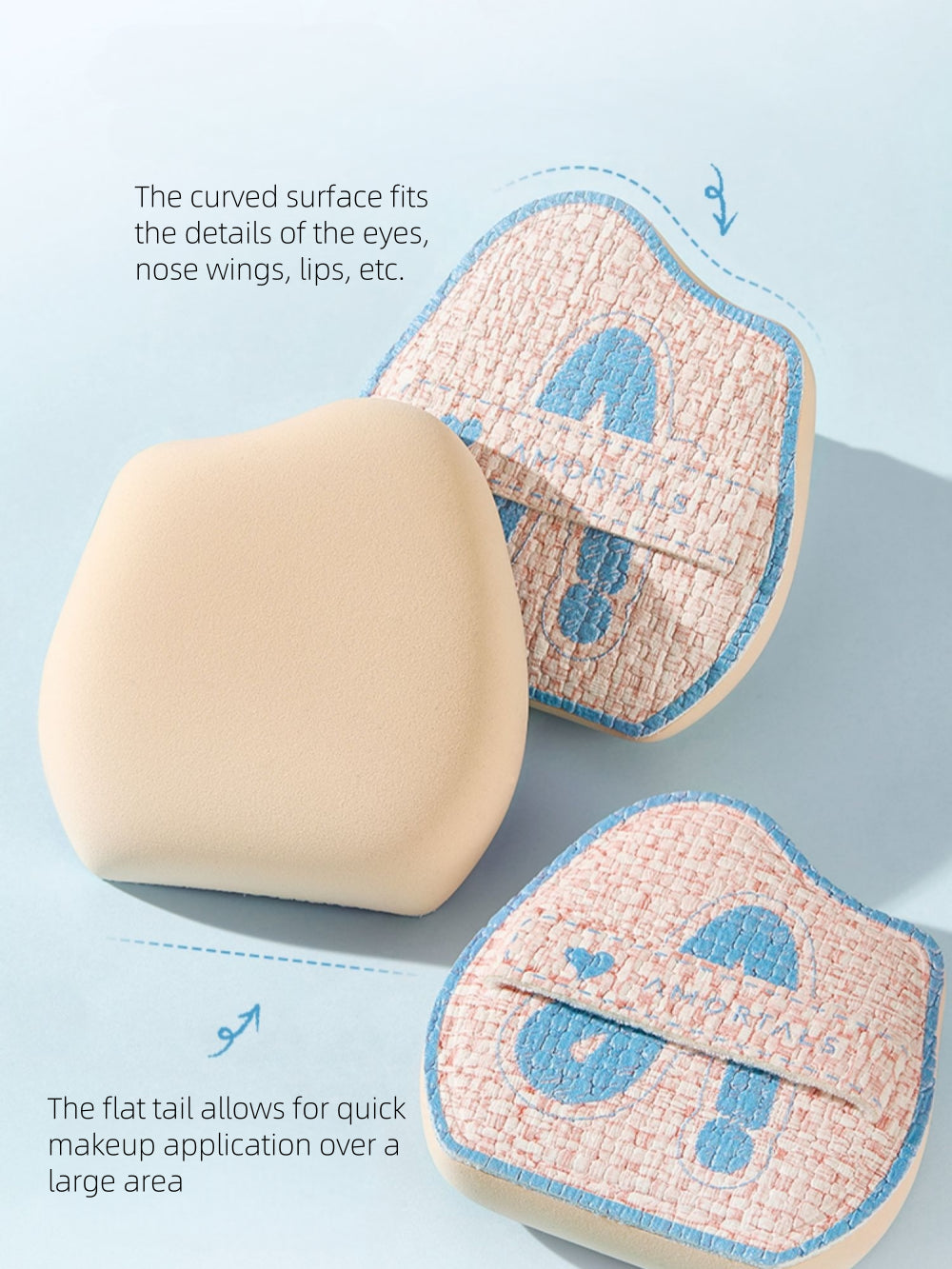 Amortals Fishtail Foundation Brush