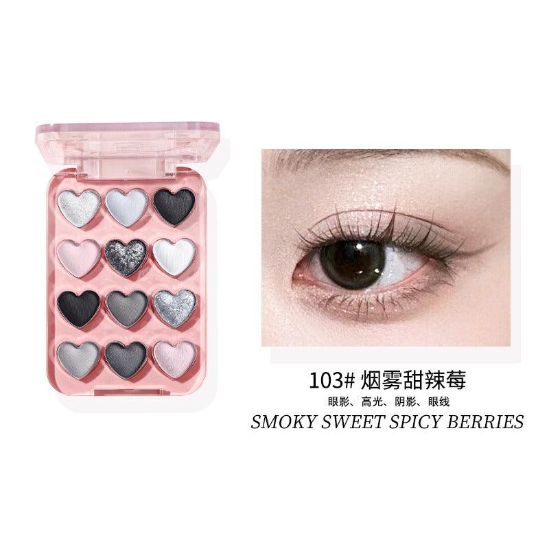 Dream Ballet 12 Colors Eyeshadow Palette 6.6g