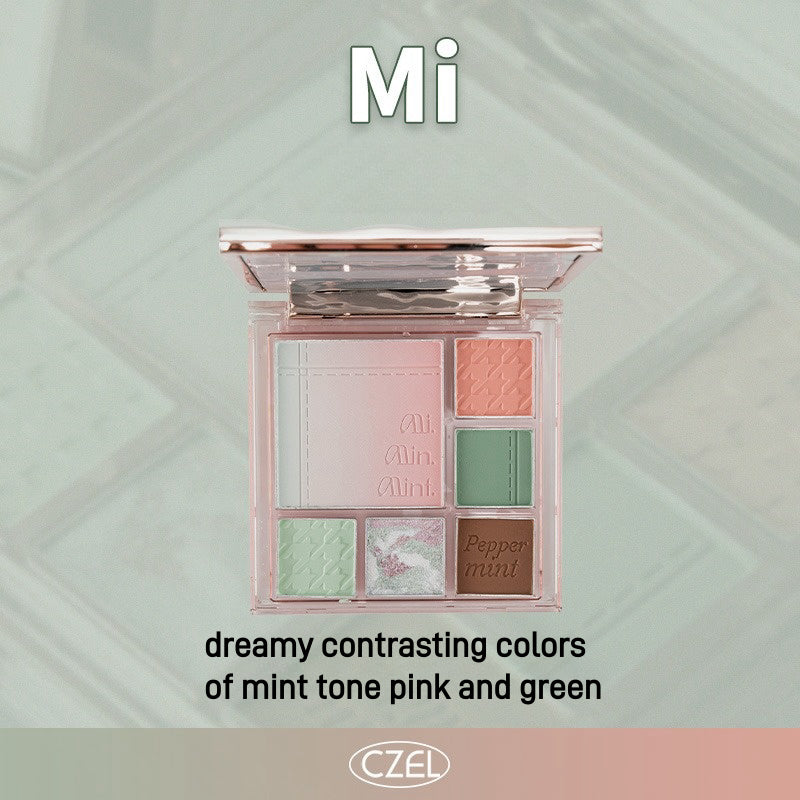 CZEL All in One Eyeshadow Palette Multi-use 6.5g