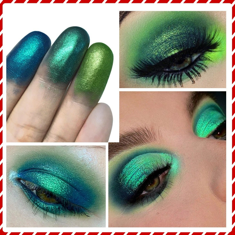 De'Lanci - Merry Gift Green Makeup Palette 18 Colors Eyeshadow 27g