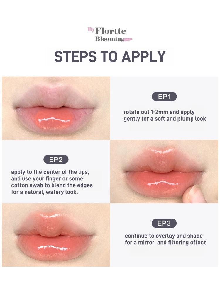 Flortte - Love Yourself Non Stick Lip Gloss 2.4g