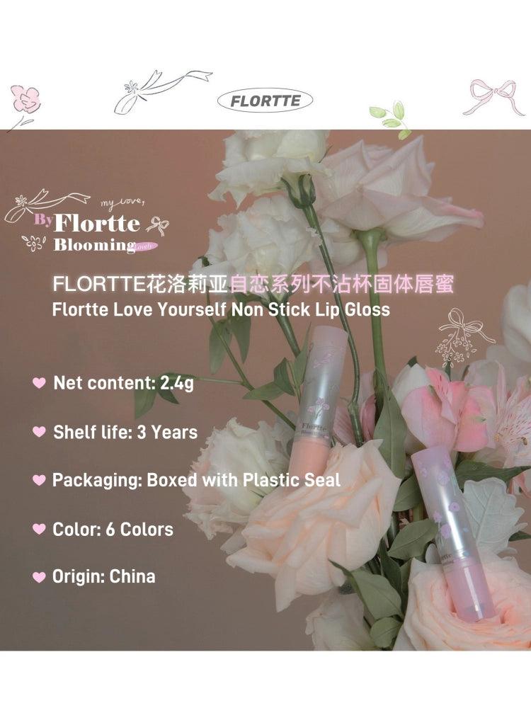 Flortte - Love Yourself Non Stick Lip Gloss 2.4g