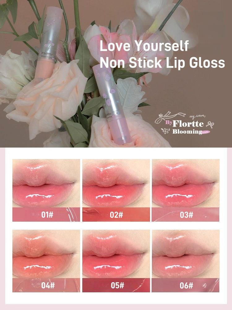 Flortte - Love Yourself Non Stick Lip Gloss 2.4g