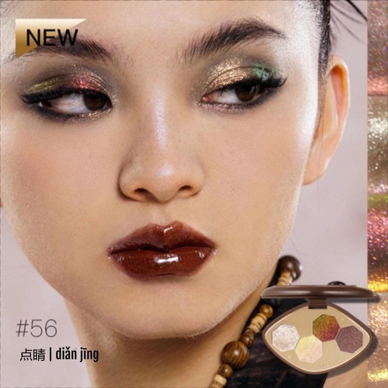 Girlcult 4 Colors Eyeshadow Palette Gold Rush 4g