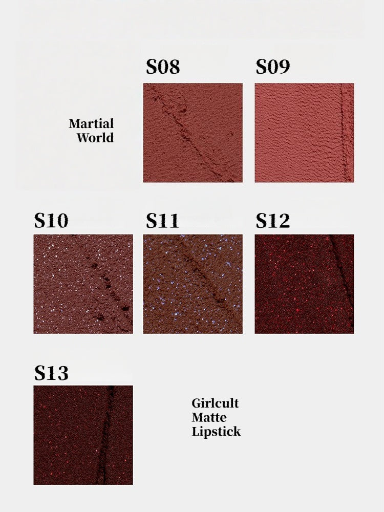 Girlcult Martial World Matte Lipstick 3.5g
