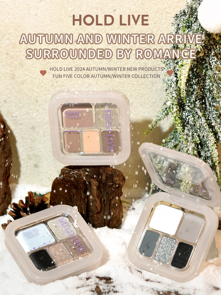 HOLD LIVE Five Colors Eyeshadow 6.8g