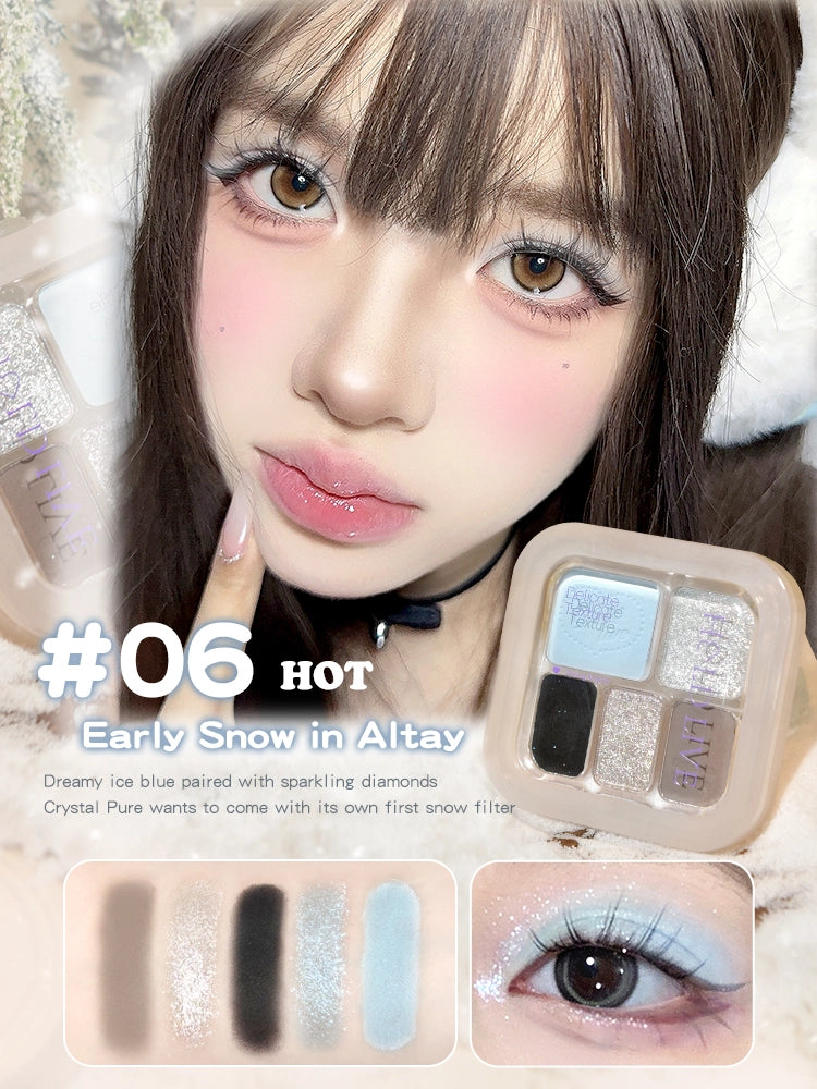 Five Colors Eyeshadow 6.8g