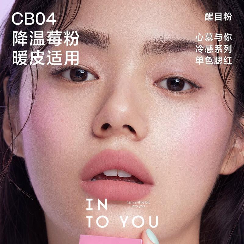 INTO YOU Cool Tone Single Blush 3.3g