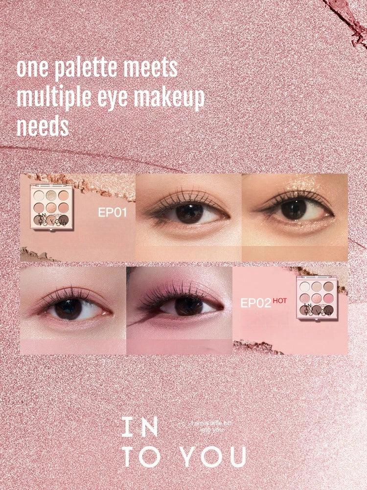 INTO YOU Nine-color Eyeshadow Palette 7.2g