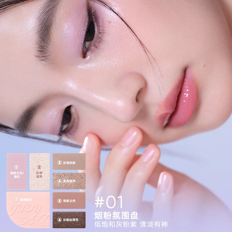 Judydoll Mood 7 Colors Eyeshadow All-in-one Palette 8.5g