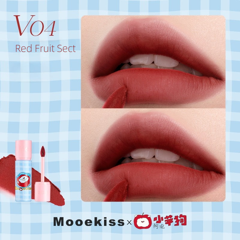 Mooekiss - Apple Dog Velvet Lip Mud 3g