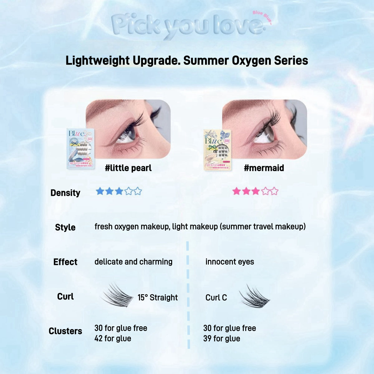 Mr.Wish - Summertime Oxygen Series False Eyelashes