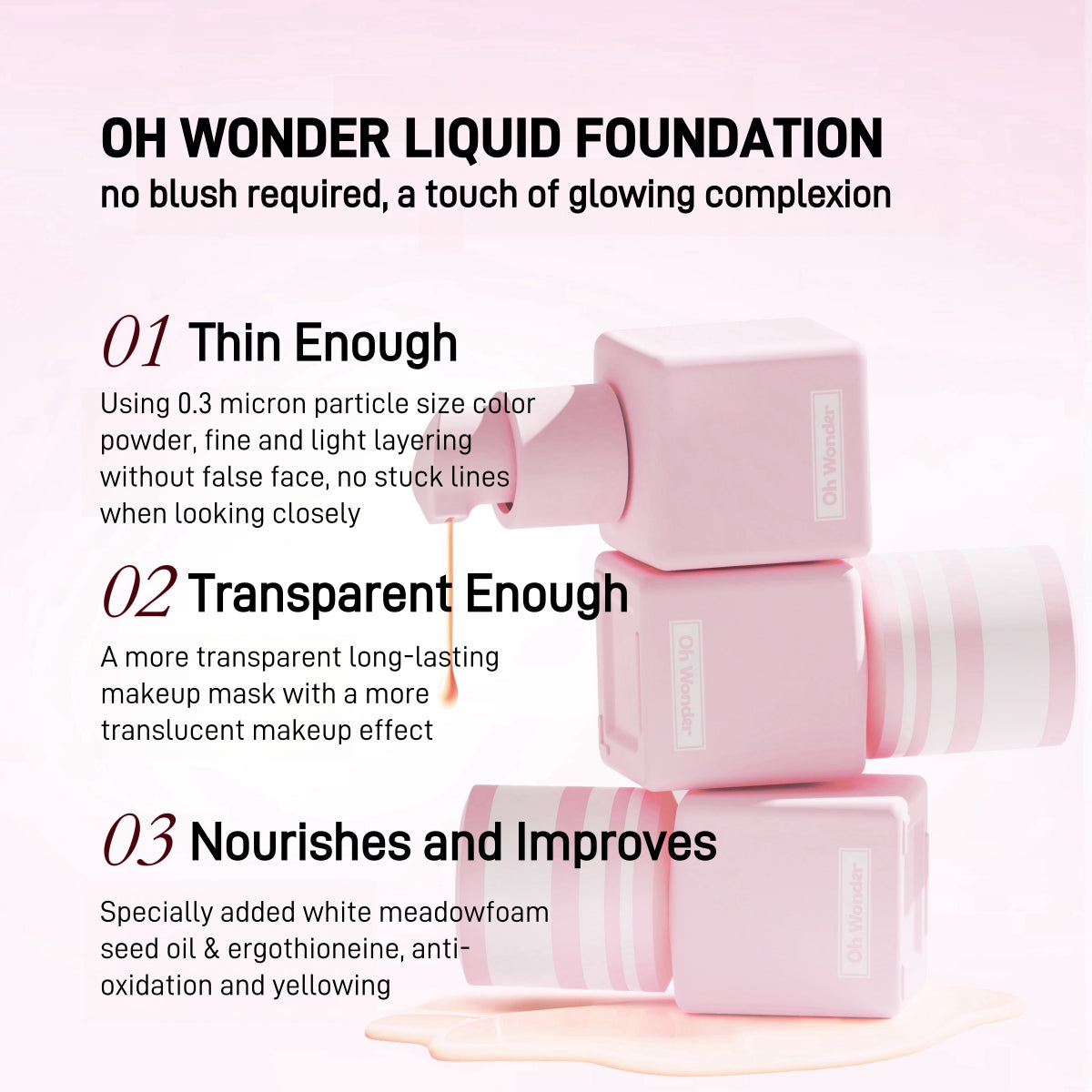 Watery Long Lasting Liquid Foundation 20g