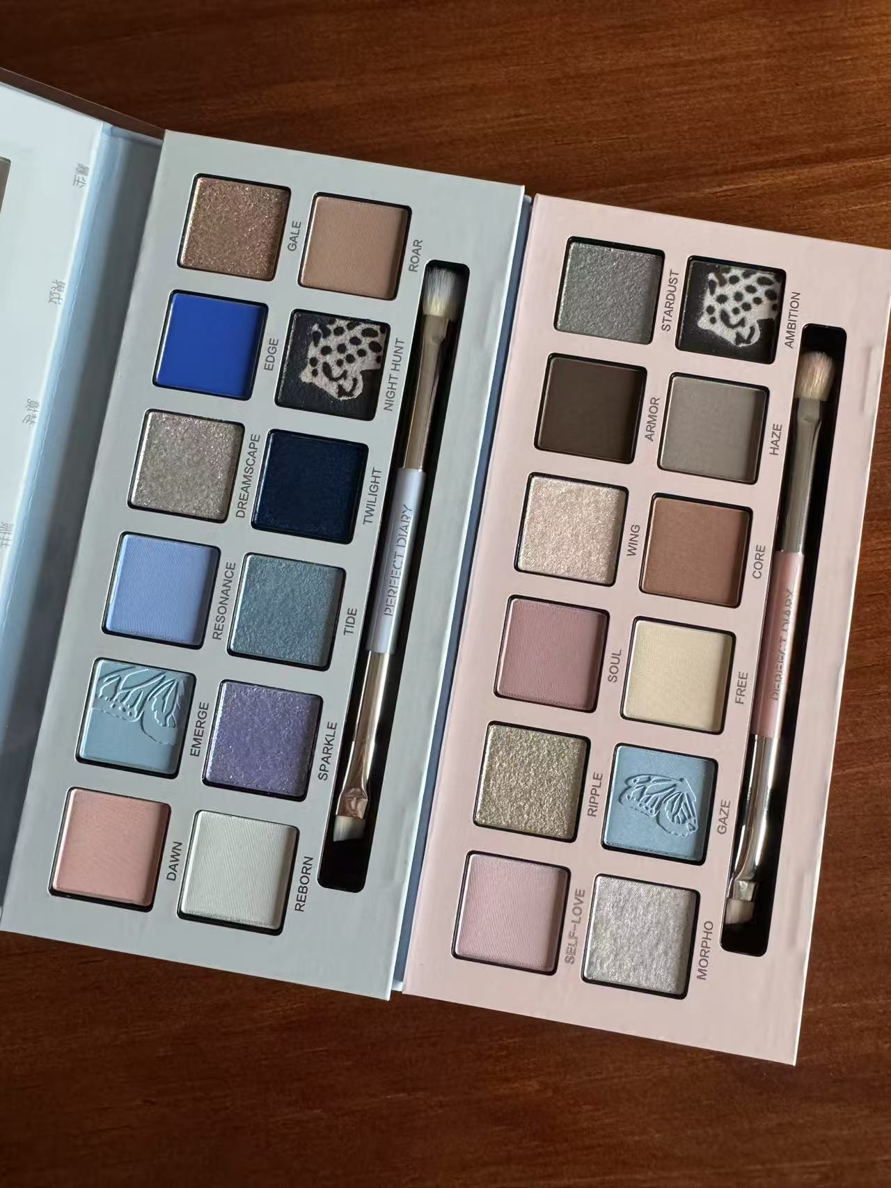 Perfect Diary Explorer Eyeshadow 20 Butterfly and Snow Leopard - Soft Pink 14g