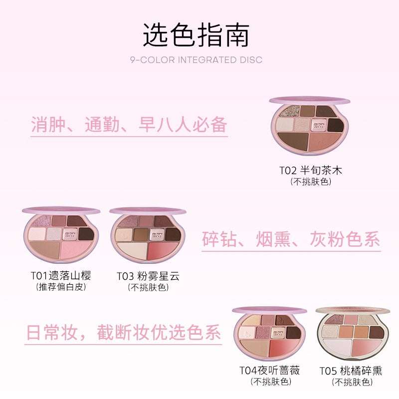 Floral Comprehensive Makeup Palette 14g