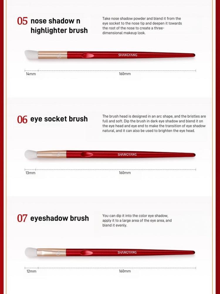 Shang Yang - Beauty Face 10 Brushes Set