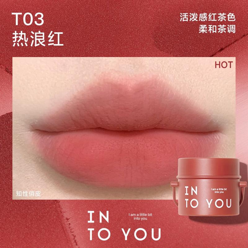 INTO YOU Matte Lip N Cheek Barrel Mud 6g