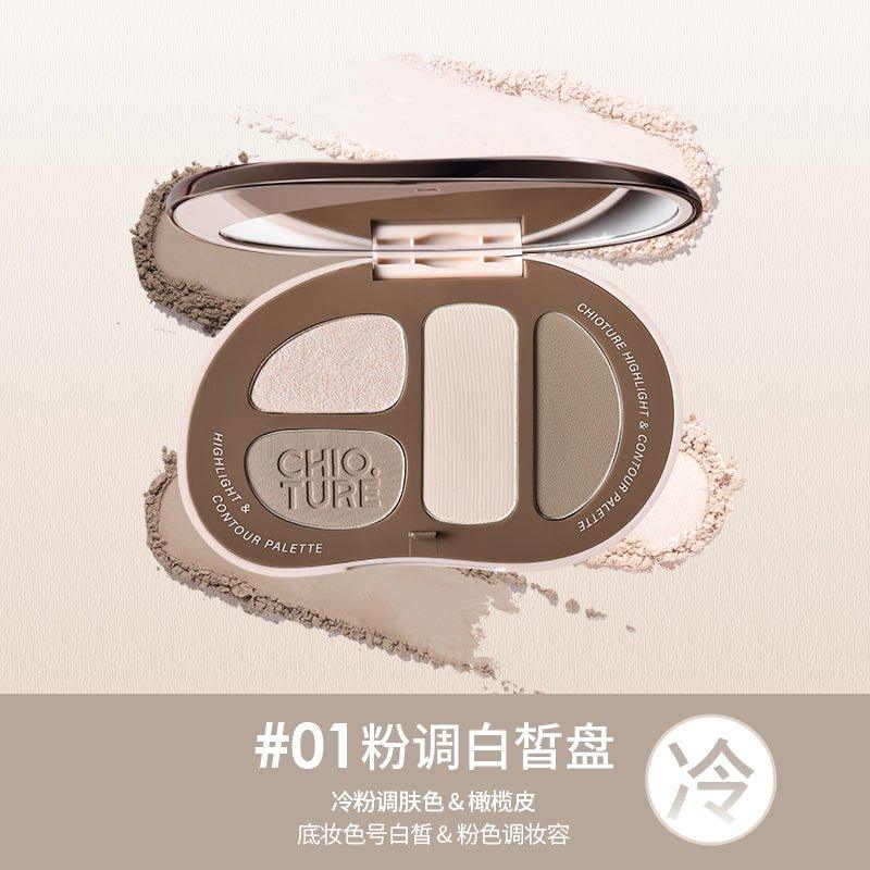 Chioture - Highlight N Contour Palette 7.5g