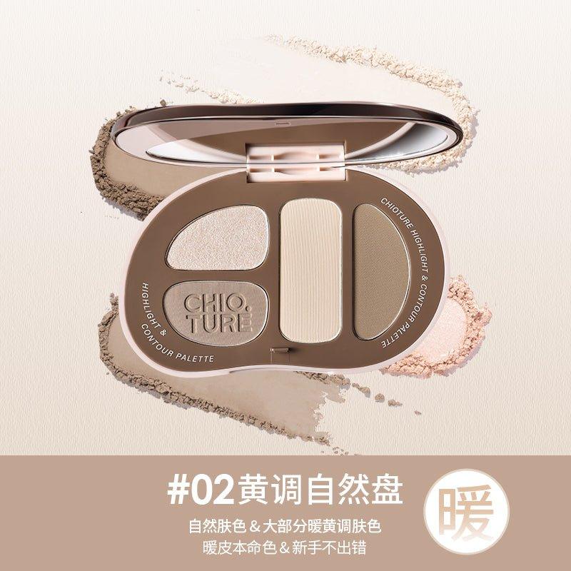Chioture - Highlight N Contour Palette 7.5g