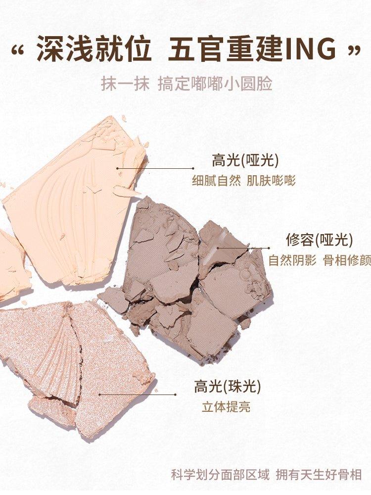 Triple Colors Contour Palette 11g