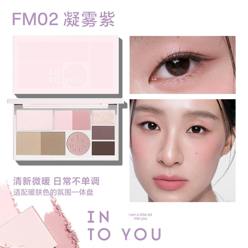 INTO YOU Facial Multi Functional Synthetic Palette 10.5g
