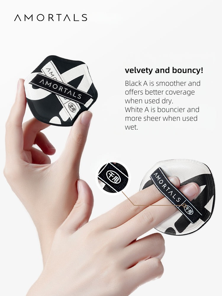 AMORTALS - Double A Makeup Puff Set