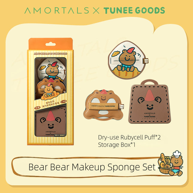 AMORTALS - TUNEE GOODS Makeup Sponge Set