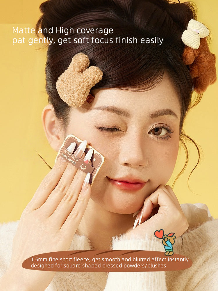Amortals X TUNEE GOODS Square Shaped Pressed Powder Puff