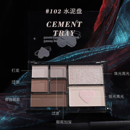 BIYA - 7 Colors Eyeshadow Palette 13g