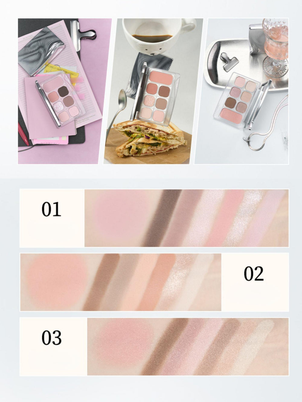 Cheeryep Wandering with Light Makeup All-in-one Face Palette 10g