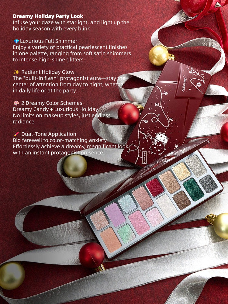 cheeryep - Starlit Wishes Eyeshadow Palette (Wishes Starlight) 17g