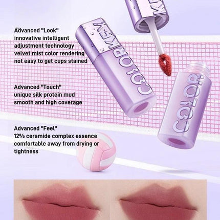 Colorkey - Flash Purple Soft Matte Lip Mud 3g