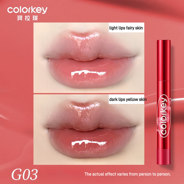 Colorkey - Crystal Glossy Lipstick CNY Lucky Snake Series 2.7g