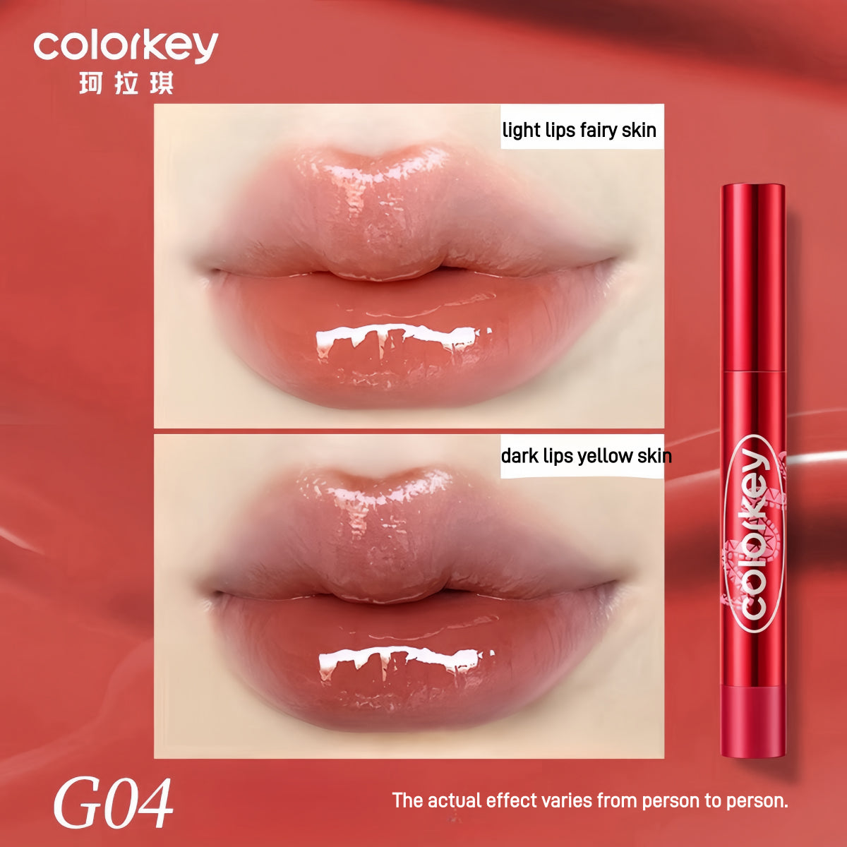 Colorkey 珂拉琪水晶光泽唇膏 CNY 吉祥蛇系列 2.7g