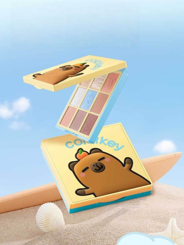 Colorkey 橙色水豚九色眼影盘 13.5g