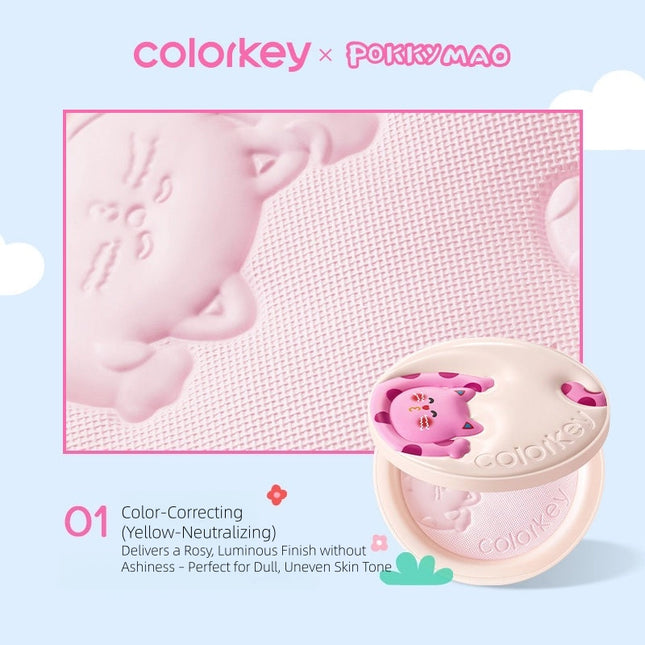 Colorkey - Pokky Mao Blurring Silky Setting Powder 7g