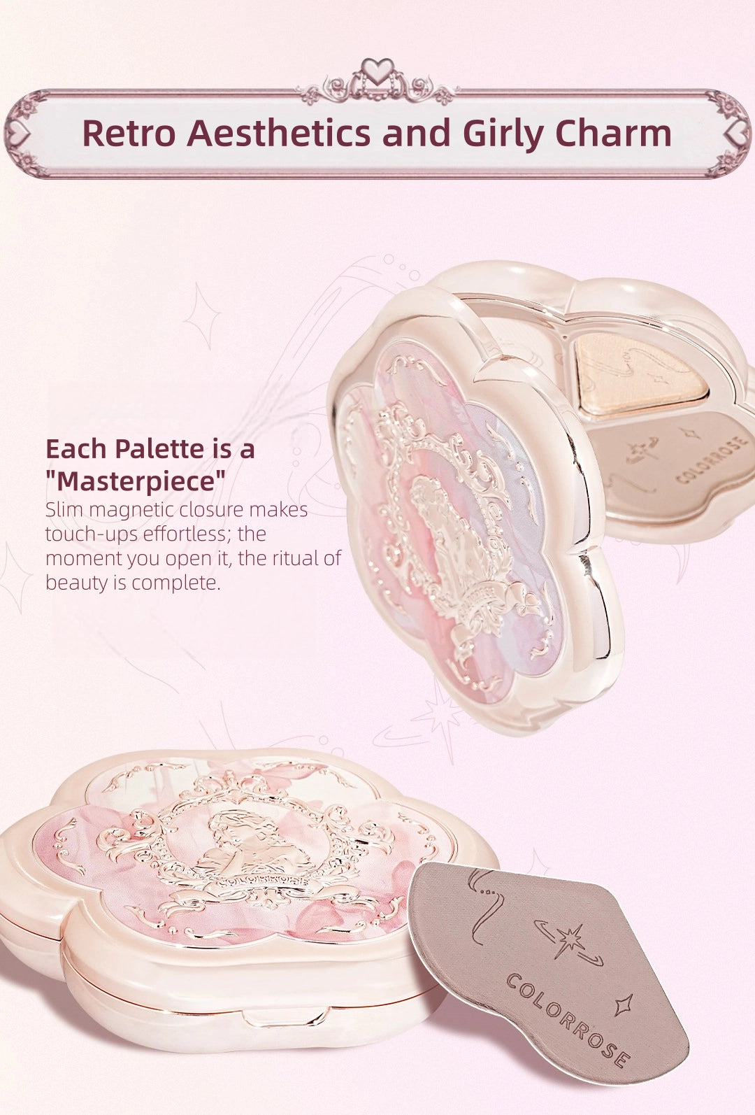 Colorrose Lighting 3-Shade Contour Palette 9g