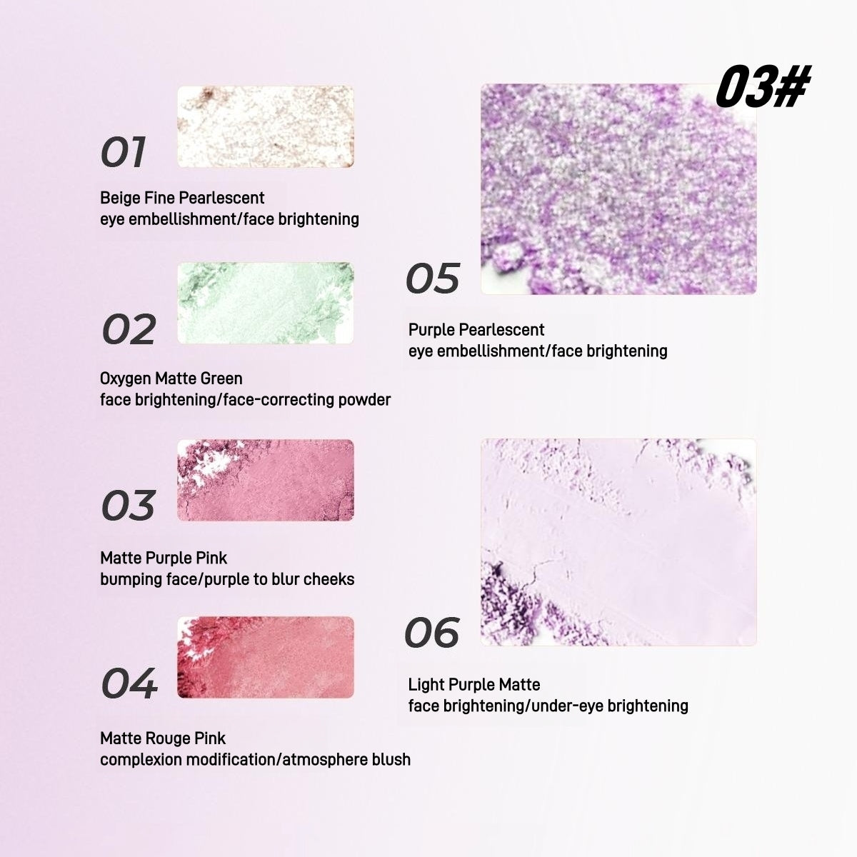 Eunarz - Multi Use Cheek Palette 9g