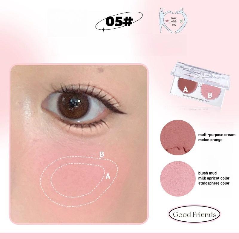 Flortte Good Friends Multi Purpose Blush Duo 3.2g