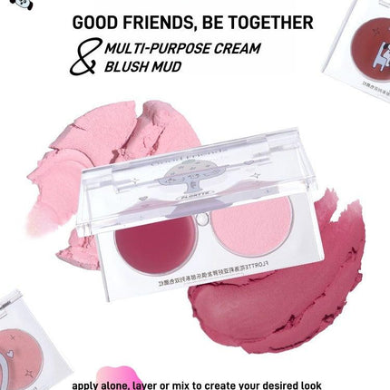 Flortte - Good Friends Multi Purpose Blush Duo 3.2g