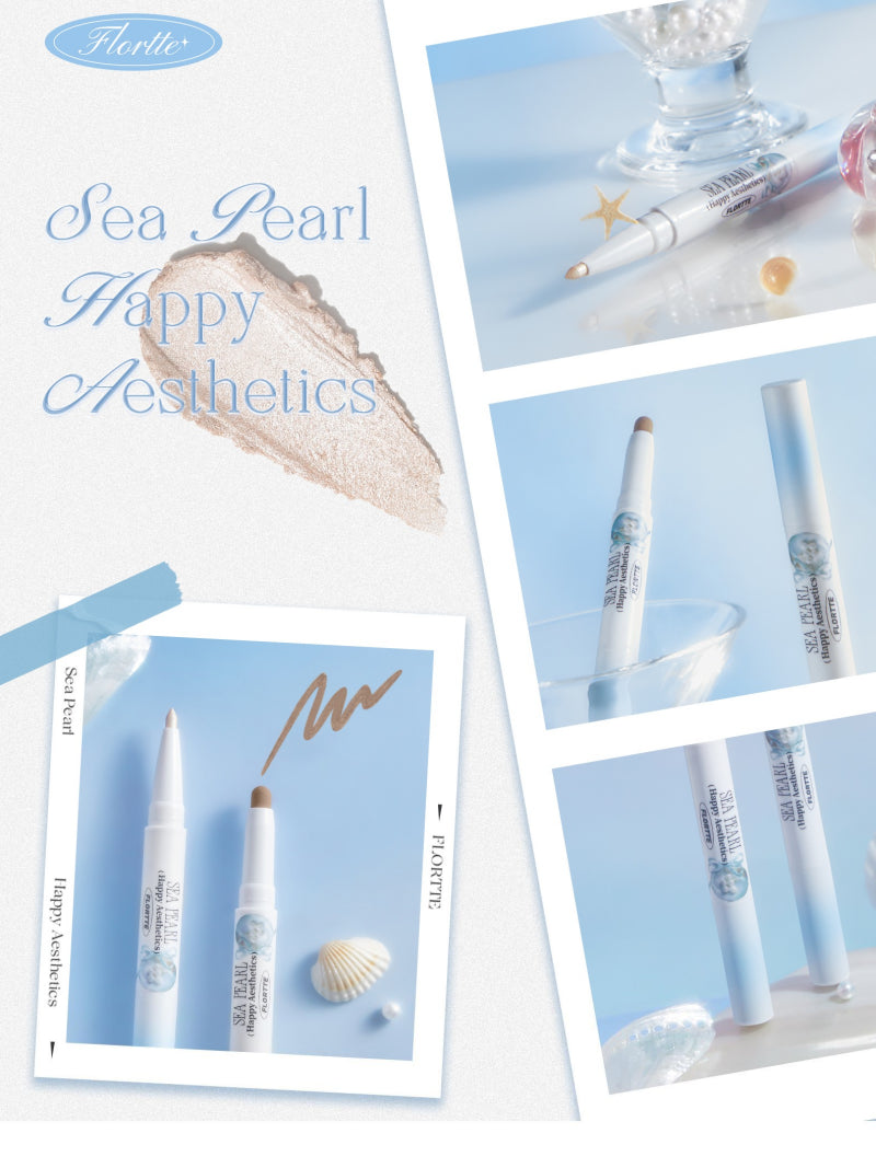 Flortte Sea Pearl Double Ended Highlight Contour Pen 1.28g
