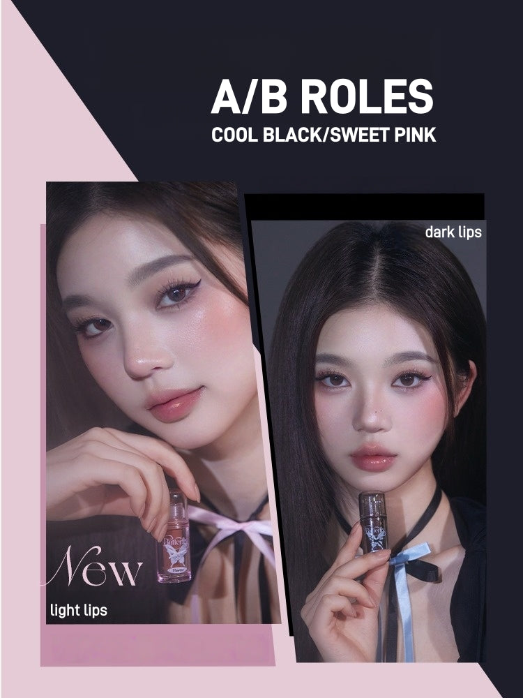 Flortte - Twin Butterfly Series Lip Serum Twin P 1.9g