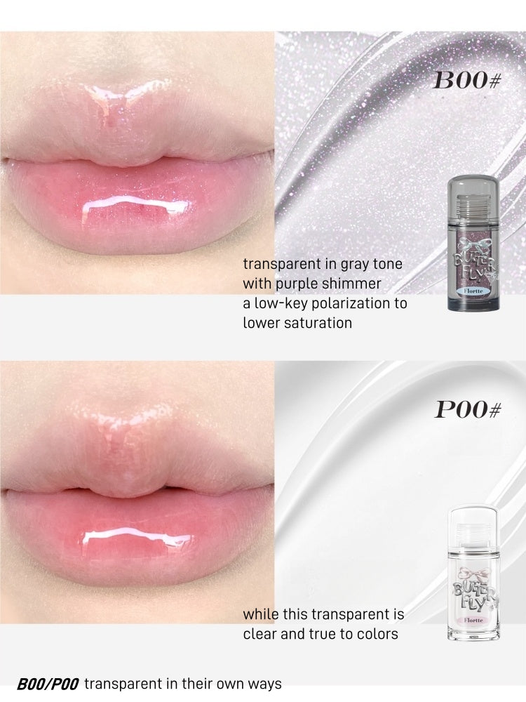 Twin Butterfly Series Lip Serum Twin P 1.9g