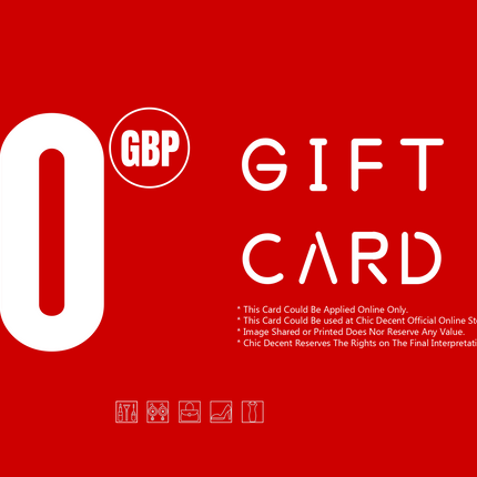 Chic Decent Gift Card in GBP