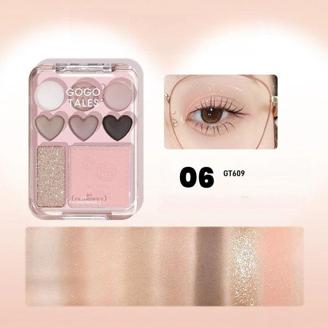 GOGOTALES - 3IN1 Hearts Palette 9.5g
