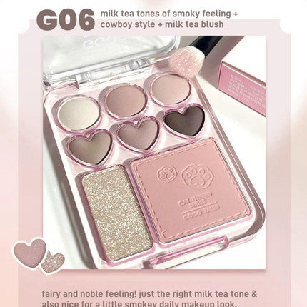 GOGOTALES - 3IN1 Hearts Palette 9.5g