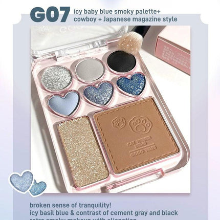 GOGOTALES - 3IN1 Hearts Palette 9.5g