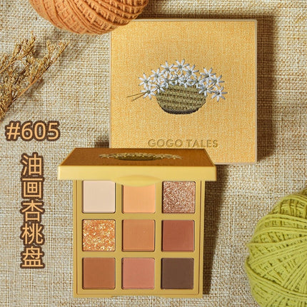 GOGOTALES - 9 Colors Eyeshadow Palette 14g