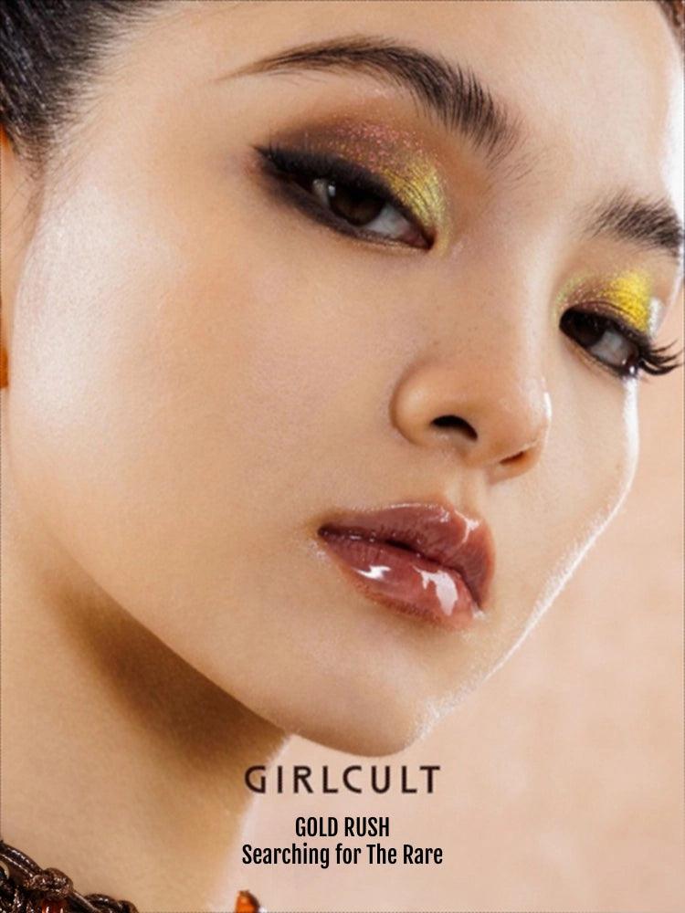 Girlcult 4 Colors Eyeshadow Palette Gold Rush 4g